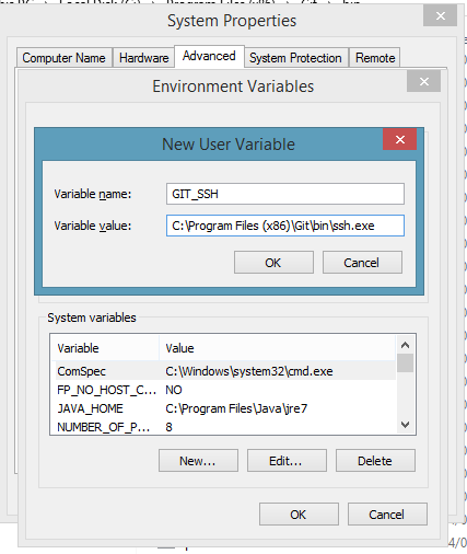 GIT_SSH environment variable